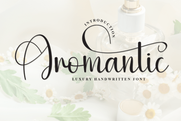 Aromantic: The Premium Handwritten Font for Modern Luxury