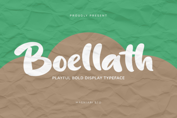 Boellath: The Bold Display Font for Vibrant Projects