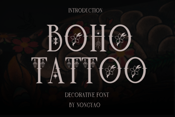 Boho Tattoo: Where Mystical Geometry Meets Free-Spirited Artistry