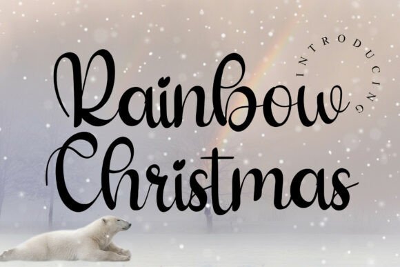 Bringing Joyful Whimsy to Your Holiday Designs with Rainbow Christmas