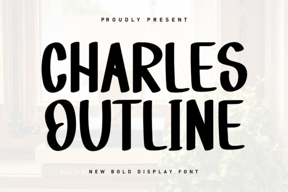 Charles Outline: A Font with a Gentle, Handwritten Soul