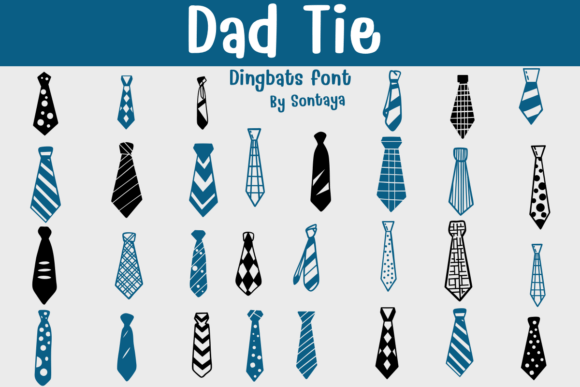 Dad Tie: A Premium Display Font for Bold Branding