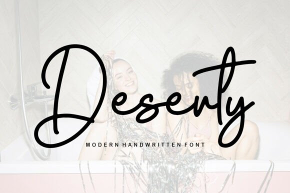 Deserty: A Sweet, Handwritten Font for Modern Designers