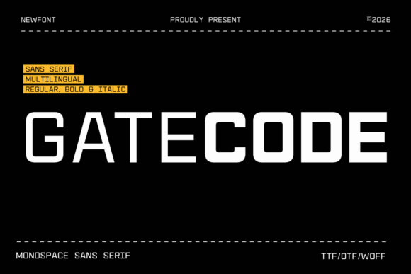 Gatecode: The Digital Pulse of Modern Typography