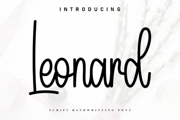 Leonard: The Handwritten Font That Feels Like a Conversation