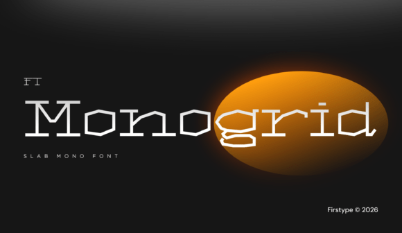 Monogrid: The Display Typeface for a Structured World