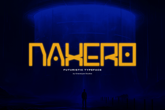 Naxero: The Typeface for a High-Tech Future