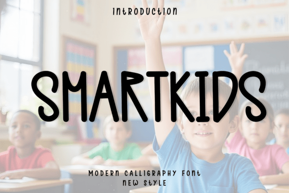 Smartkids: A Modern Script Font for Elegant Branding