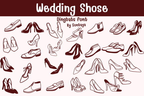 Styling Your Special Day: The Wedding Shoes Font