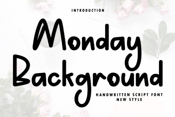 The Fluid Elegance of Monday Background