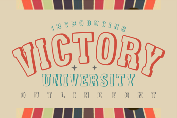 Victory University: The Typeface for Champions