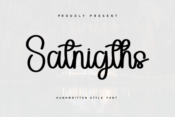 Warmth and Whimsy: The Satnigths Handwritten Font