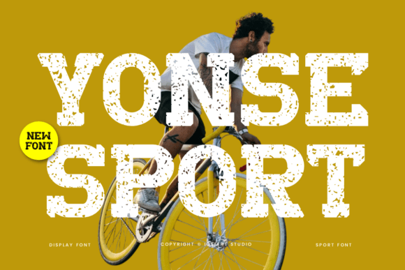 Yonse Sport: Bold Display Font for Dynamic Branding